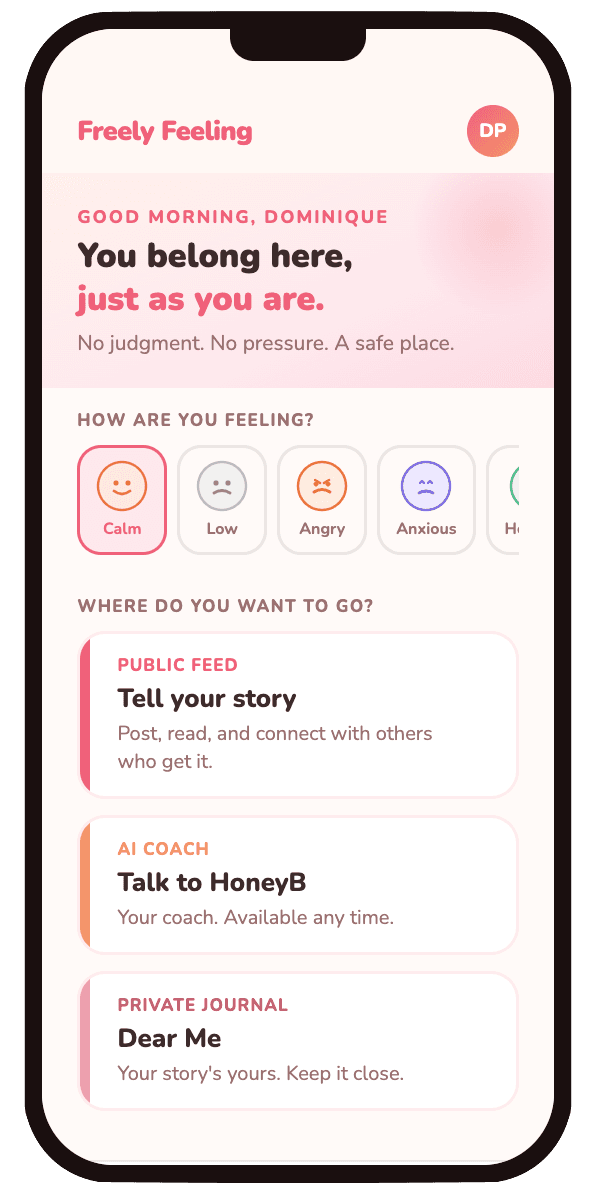 Daily check-in mobile app