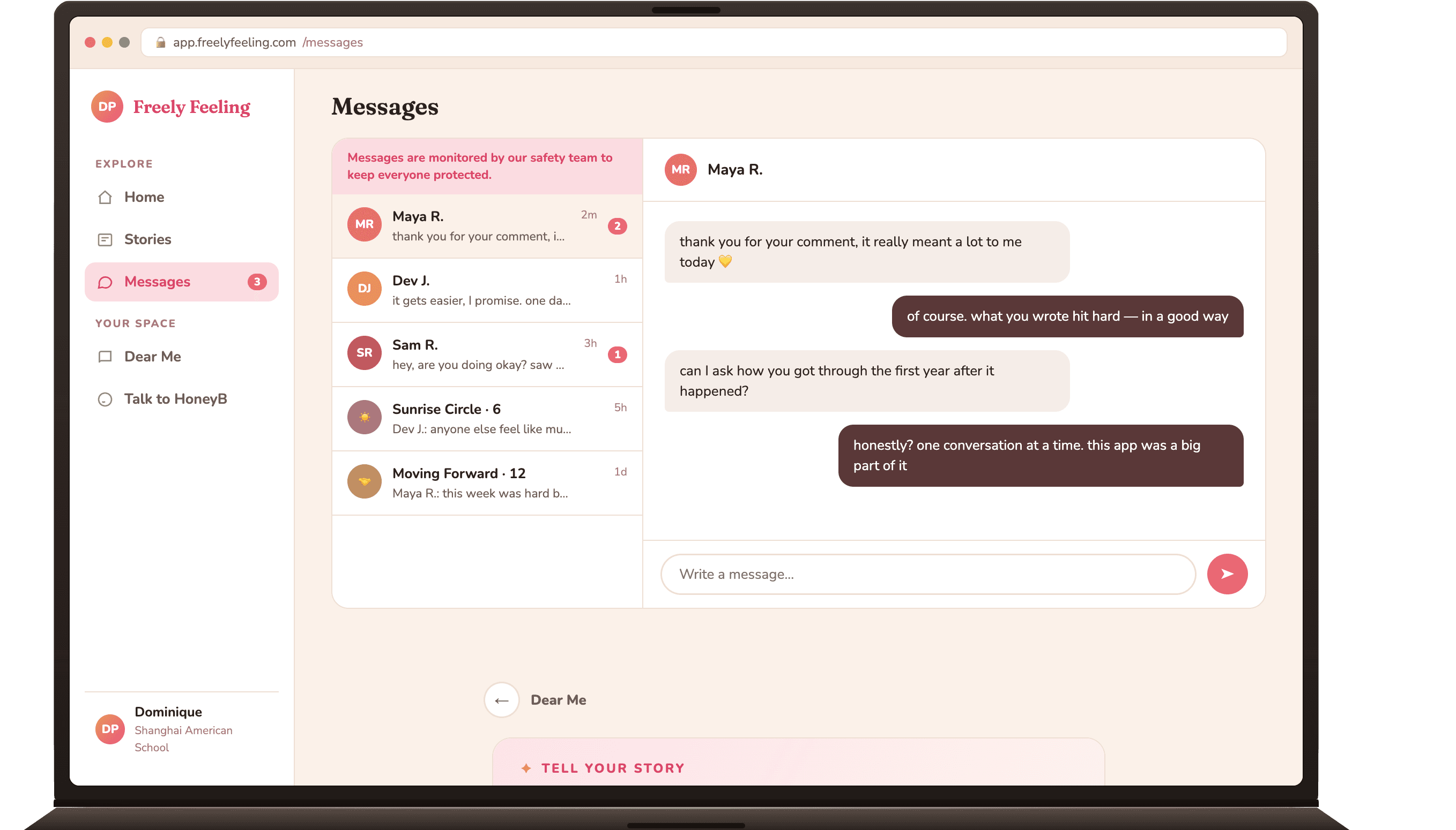 People and connections web app