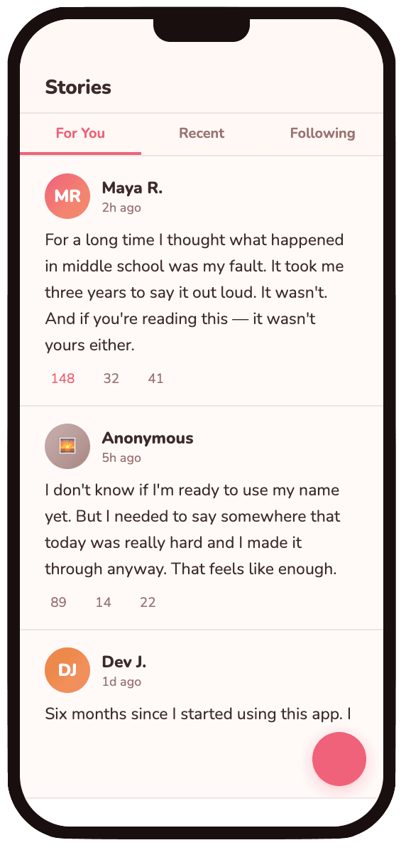 Tell your story mobile app
